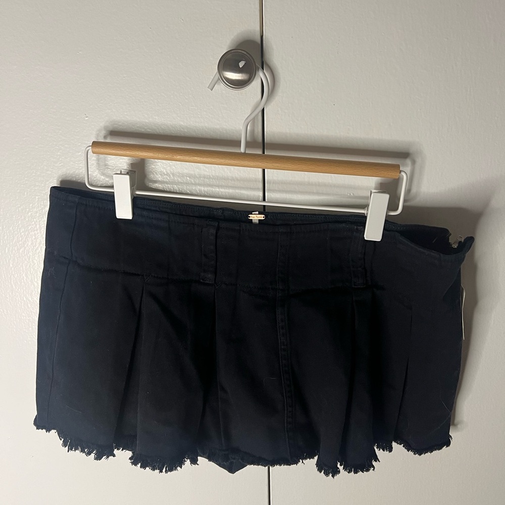 Super mini free people skirt